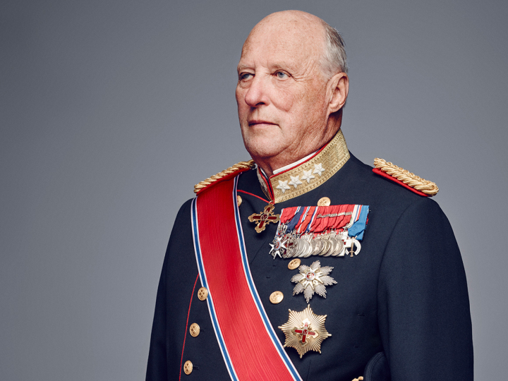 His Majesty King Harald. Photo: Jørgen Gomnæs, The Royal Court